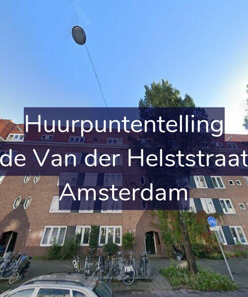 Foto gevel Huurpuntentelling voor Tweede Van der Helststraat 55-2, Amsterdam