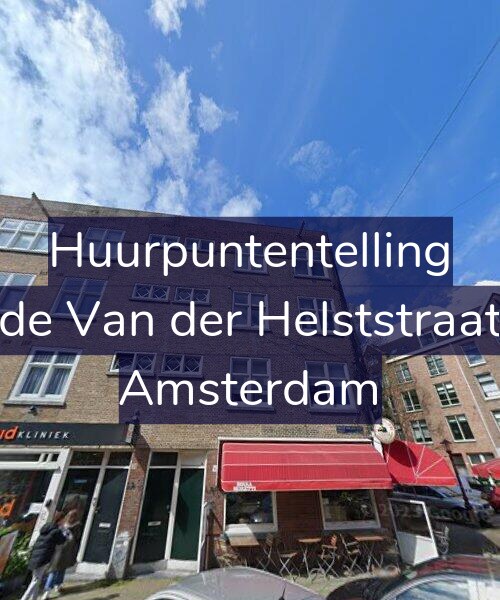 Foto gevel Huurpuntentelling voor Tweede Van der Helststraat 36-2, Amsterdam