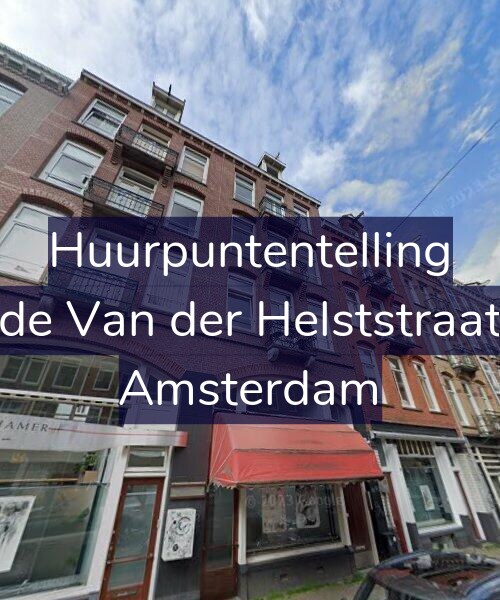 Foto gevel Huurpuntentelling voor Tweede Van der Helststraat 28-1, Amsterdam