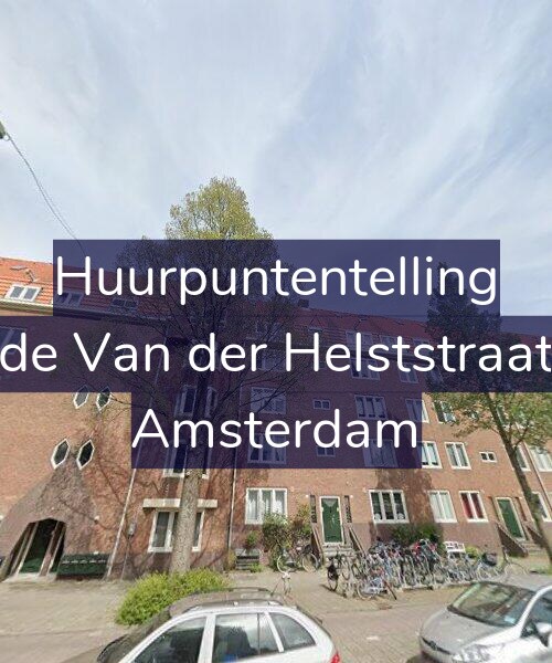Foto gevel Huurpuntentelling voor Tweede Van der Helststraat 85-1, Amsterdam