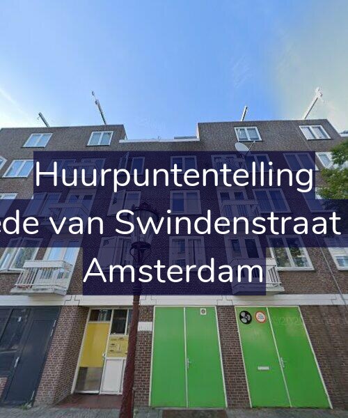 Foto gevel Huurpuntentelling voor Tweede van Swindenstraat 39-D, Amsterdam
