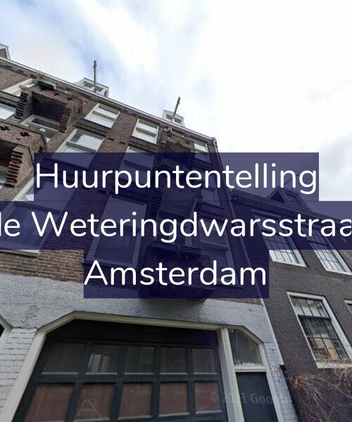 Foto gevel Huurpuntentelling voor Tweede Weteringdwarsstraat 33-3, Amsterdam