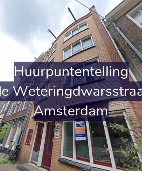 Foto gevel Huurpuntentelling voor Tweede Weteringdwarsstraat 37-F, Amsterdam