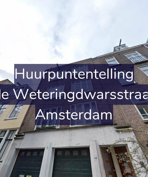 Foto gevel Huurpuntentelling voor Tweede Weteringdwarsstraat 48-3, Amsterdam