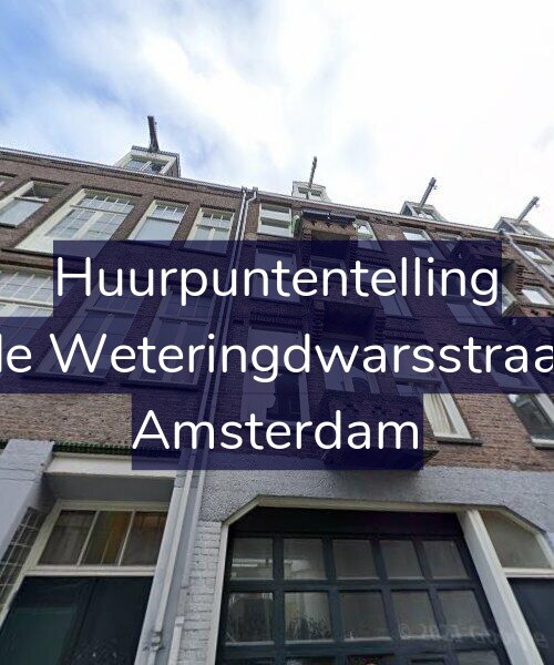 Foto gevel Huurpuntentelling voor Tweede Weteringdwarsstraat 29-3, Amsterdam