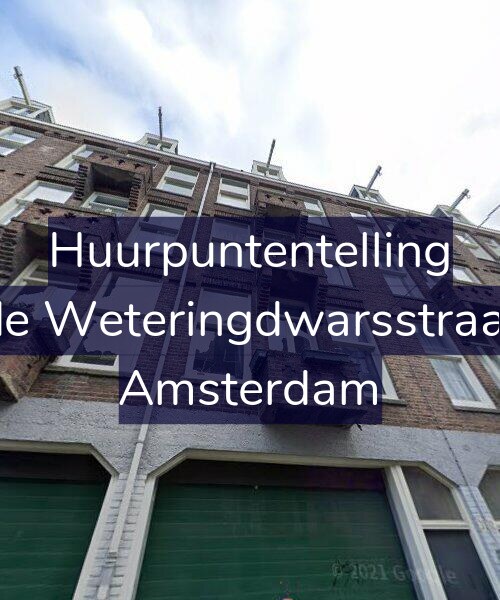 Foto gevel Huurpuntentelling voor Tweede Weteringdwarsstraat 31-2, Amsterdam