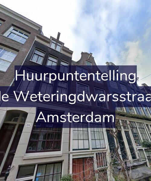 Foto gevel Huurpuntentelling voor Tweede Weteringdwarsstraat 22-1, Amsterdam
