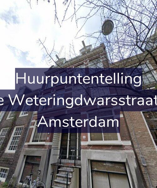 Foto gevel Huurpuntentelling voor Tweede Weteringdwarsstraat 62-A2, Amsterdam