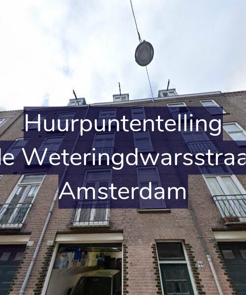 Foto gevel Huurpuntentelling voor Tweede Weteringdwarsstraat 44-2, Amsterdam
