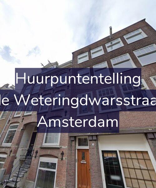 Foto gevel Huurpuntentelling voor Tweede Weteringdwarsstraat 58-1, Amsterdam