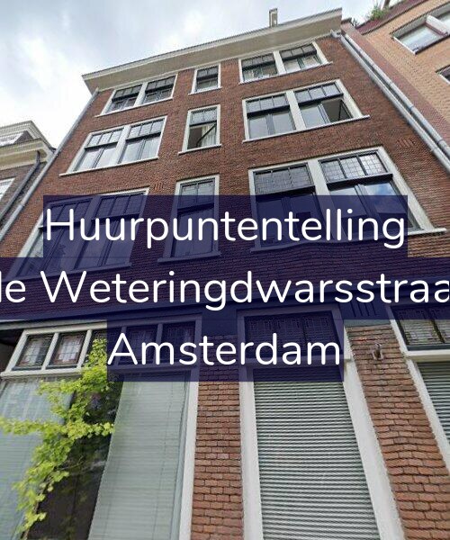 Foto gevel Huurpuntentelling voor Tweede Weteringdwarsstraat 35-4, Amsterdam