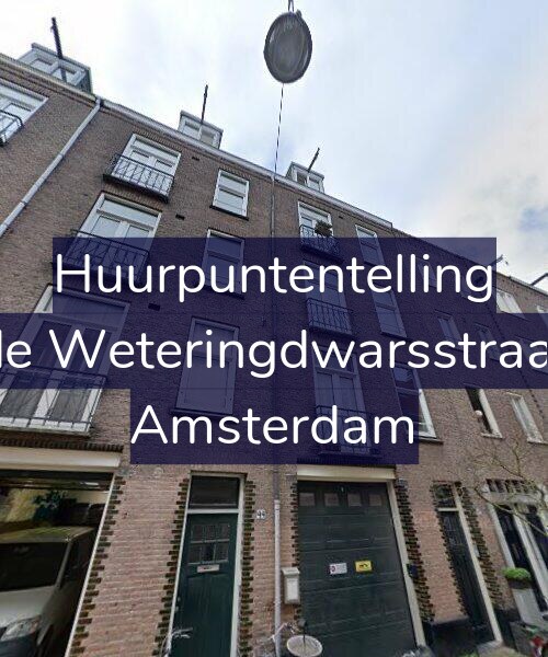 Foto gevel Huurpuntentelling voor Tweede Weteringdwarsstraat 42-1, Amsterdam