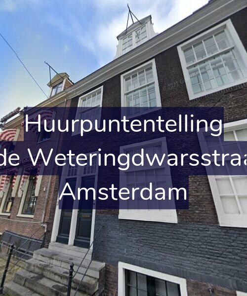 Foto gevel Huurpuntentelling voor Tweede Weteringdwarsstraat 3-H, Amsterdam