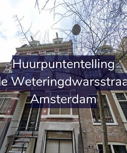 Foto gevel Huurpuntentelling voor Tweede Weteringdwarsstraat 62-1, Amsterdam