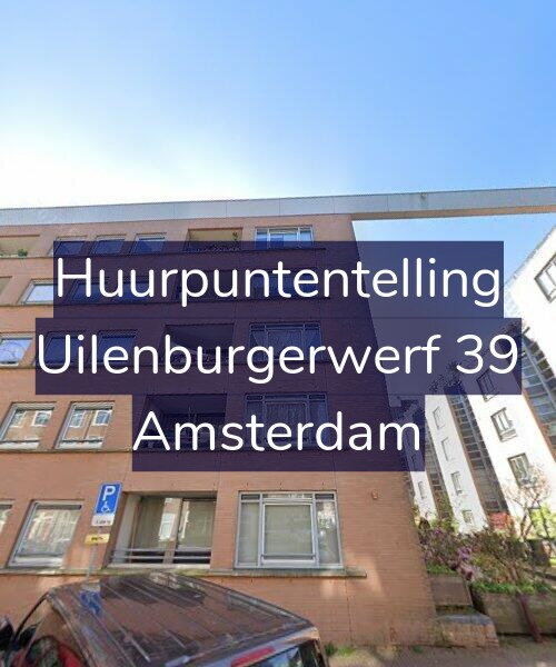 Foto gevel Huurpuntentelling voor Uilenburgerwerf 39, Amsterdam
