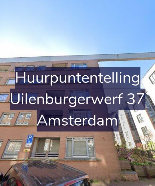 Foto gevel Huurpuntentelling voor Uilenburgerwerf 37, Amsterdam