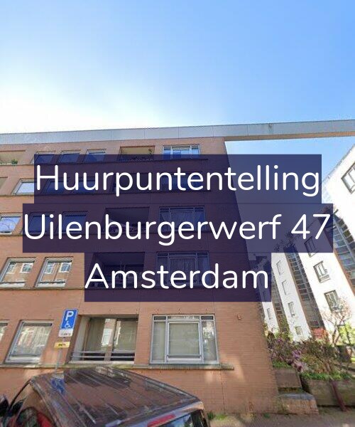 Foto gevel Huurpuntentelling voor Uilenburgerwerf 47, Amsterdam