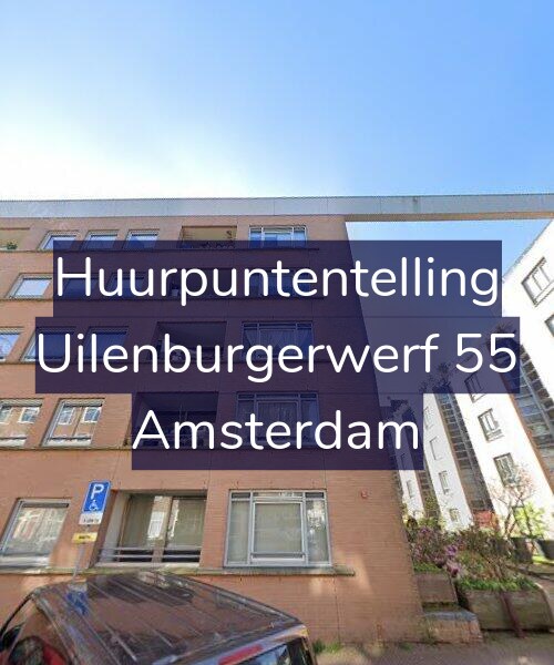 Foto gevel Huurpuntentelling voor Uilenburgerwerf 55, Amsterdam