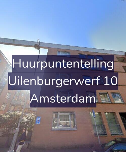 Foto gevel Huurpuntentelling voor Uilenburgerwerf 10, Amsterdam