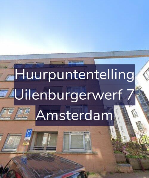 Foto gevel Huurpuntentelling voor Uilenburgerwerf 7, Amsterdam