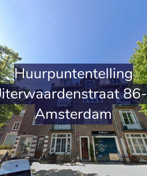 Foto gevel Huurpuntentelling voor Uiterwaardenstraat 86-1, Amsterdam