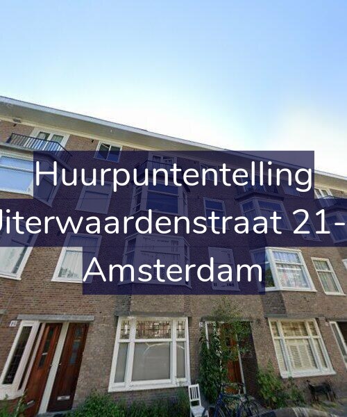 Foto gevel Huurpuntentelling voor Uiterwaardenstraat 21-2, Amsterdam