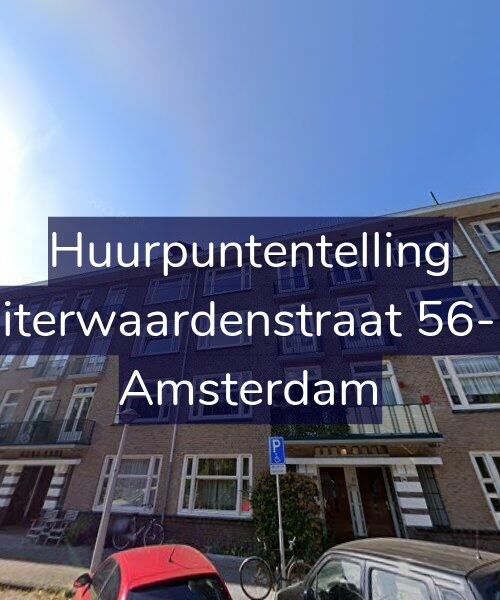 Foto gevel Huurpuntentelling voor Uiterwaardenstraat 56-H, Amsterdam