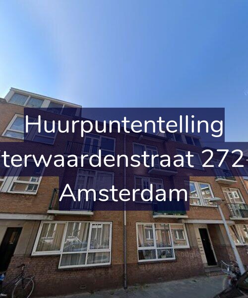 Foto gevel Huurpuntentelling voor Uiterwaardenstraat 272-1, Amsterdam