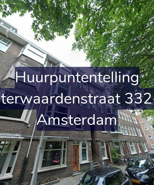 Foto gevel Huurpuntentelling voor Uiterwaardenstraat 332-1, Amsterdam
