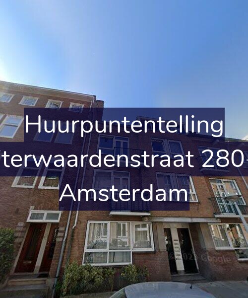 Foto gevel Huurpuntentelling voor Uiterwaardenstraat 280-1, Amsterdam