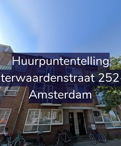 Foto gevel Huurpuntentelling voor Uiterwaardenstraat 252-2, Amsterdam