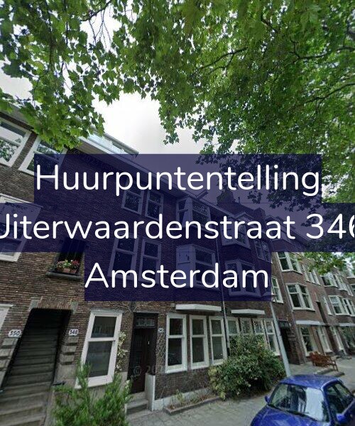 Foto gevel Huurpuntentelling voor Uiterwaardenstraat 346, Amsterdam