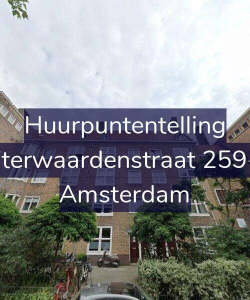 Foto gevel Huurpuntentelling voor Uiterwaardenstraat 259-2, Amsterdam