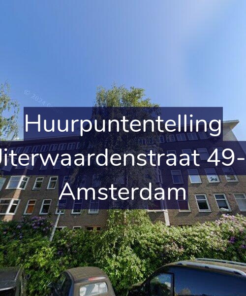 Foto gevel Huurpuntentelling voor Uiterwaardenstraat 49-3, Amsterdam