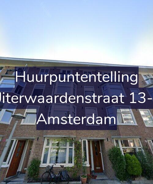 Foto gevel Huurpuntentelling voor Uiterwaardenstraat 13-2, Amsterdam
