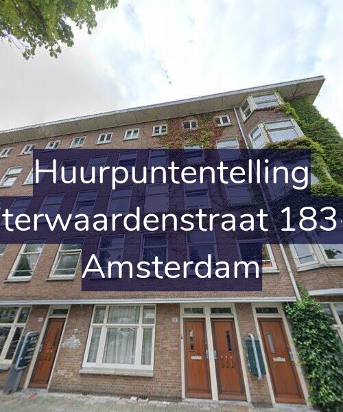 Foto gevel Huurpuntentelling voor Uiterwaardenstraat 183-3, Amsterdam