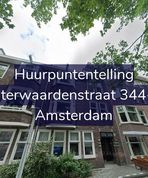 Foto gevel Huurpuntentelling voor Uiterwaardenstraat 344-2, Amsterdam