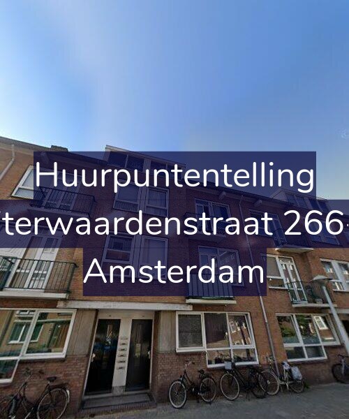 Foto gevel Huurpuntentelling voor Uiterwaardenstraat 266-2, Amsterdam