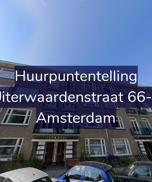 Foto gevel Huurpuntentelling voor Uiterwaardenstraat 66-3, Amsterdam