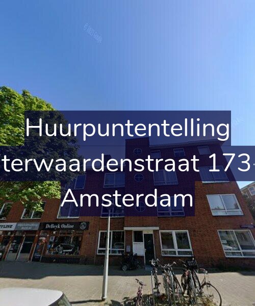 Foto gevel Huurpuntentelling voor Uiterwaardenstraat 173-2, Amsterdam