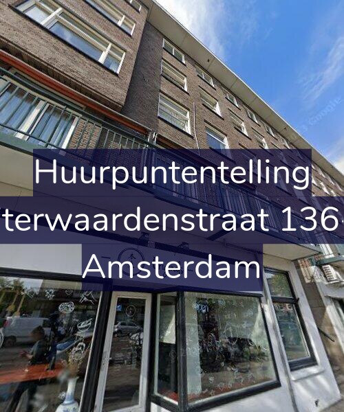 Foto gevel Huurpuntentelling voor Uiterwaardenstraat 136-3, Amsterdam