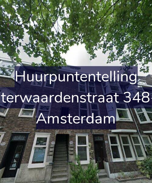 Foto gevel Huurpuntentelling voor Uiterwaardenstraat 348-2, Amsterdam