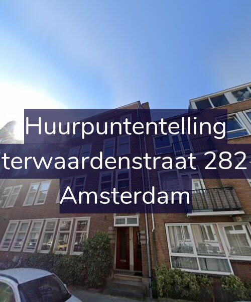 Foto gevel Huurpuntentelling voor Uiterwaardenstraat 282-2, Amsterdam