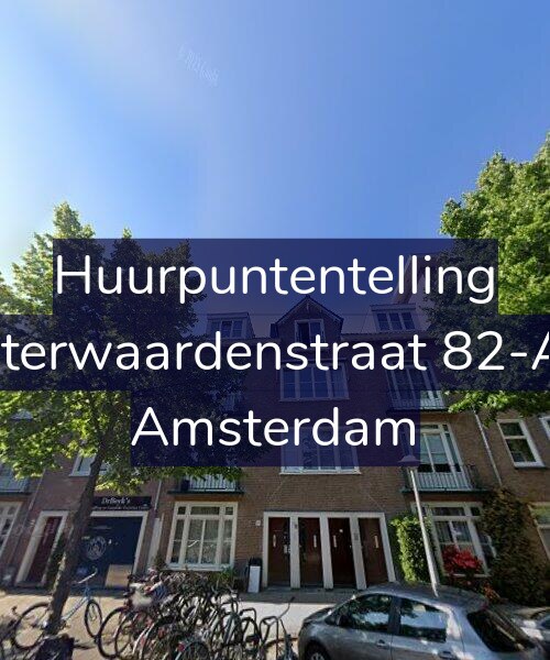 Foto gevel Huurpuntentelling voor Uiterwaardenstraat 82-A1, Amsterdam
