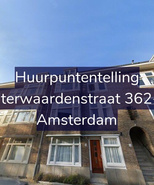 Foto gevel Huurpuntentelling voor Uiterwaardenstraat 362-2, Amsterdam