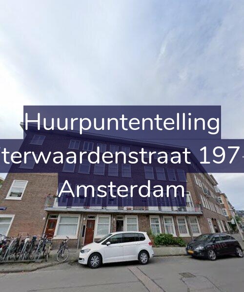 Foto gevel Huurpuntentelling voor Uiterwaardenstraat 197-1, Amsterdam
