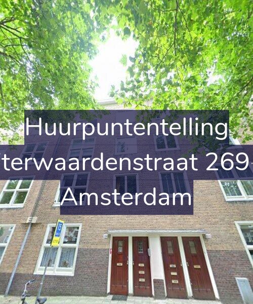 Foto gevel Huurpuntentelling voor Uiterwaardenstraat 269-2, Amsterdam
