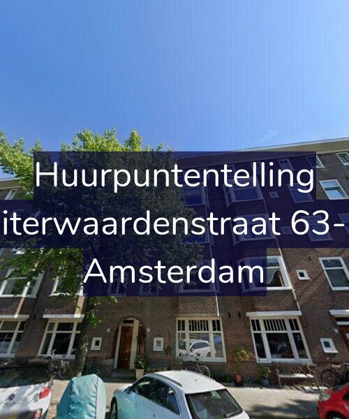 Foto gevel Huurpuntentelling voor Uiterwaardenstraat 63-H, Amsterdam