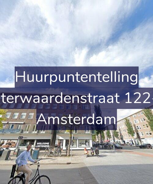 Foto gevel Huurpuntentelling voor Uiterwaardenstraat 122-1, Amsterdam
