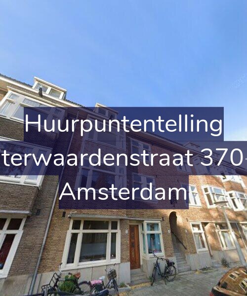 Foto gevel Huurpuntentelling voor Uiterwaardenstraat 370-1, Amsterdam